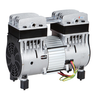Compresseur d'air dentaire sans huile, portable, silencieux, sans huile, avec filtre, 1hp Factory Professional, 32L