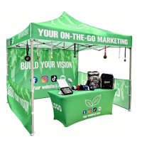 Carpa Publicitaria Exterior Plegable Personalizada, Toldo para Eventos y Puestos de Mercado en Oferta