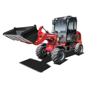 OEM ODM Factory 18.2KW Rated Power 900kg Loading Capacity Small Front Loader hydraulic Mini Wheel Loader for Farms