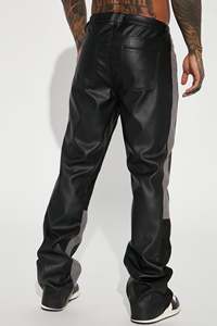 <span class=keywords><strong>Pantalon</strong></span> en <span class=keywords><strong>cuir</strong></span> pour homme de <span class=keywords><strong>chasse</strong></span> à la mode personnalisé de haute qualité <span class=keywords><strong>Pantalon</strong></span> en <span class=keywords><strong>cuir</strong></span> superposé hip hop <span class=keywords><strong>Pantalon</strong></span> en <span class=keywords><strong>cuir</strong></span> brillant - Product Image 2