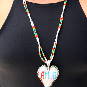 Collana Artigianale <span class=keywords><strong>con</strong></span> Perline Intrecciate, Set di Gioielli <span class=keywords><strong>con</strong></span> Perline Miyuki in Vari Colori, Collane di <span class=keywords><strong>Moda</strong></span> <span class=keywords><strong>con</strong></span> Perline - Product Image 4