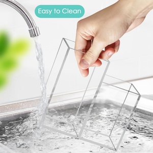 Factory Wholesale for Countertop Clear Acrylic <b>Toothbrush</b> <b>Holder</b> & Stand Polished Surface for Garment Displays Custom Logo - Product Image 2