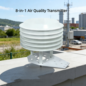 RWAQS008A Capteur numérique 8-en-1 PM2.5 PM10 NO2 CO avec RS485, moniteur de qualité de l'air pour température et humidité, idéal pour usines polluées RWAQS0 - Product Image 1