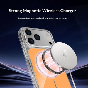Funda Magnética Oficial para Teléfono Móvil con Diseño en Relieve de Vidrio de Alta Alúmina para iPhone 14 15 16 17 Pro Max, Funda Bayer Antiamarilleo - Product Image 4