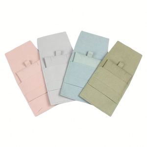 Sacs d'emballage pour bijoux en velours doux avec logo personnalisable pour le rangement des bagues et des boucles d'oreilles, sacs à bijoux, pochon à bijoux - Product Image 5