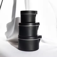 Vente en gros 1oz 2oz 4oz 6oz Bocaux vides pour bougies de massage parfumées avec bec et couvercle