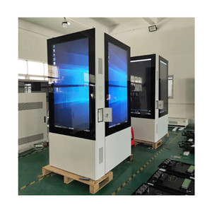 55inch <span class=keywords><strong>LCD</strong></span> quảng cáo double side kỹ thuật số biển win11 <span class=keywords><strong>LCD</strong></span> màn hình hiển thị cảm ứng tương tác thông tin ngoài trời Totem - Product Image 3