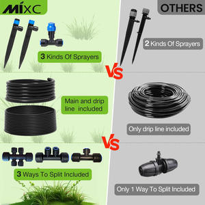 Système d'irrigation goutte à goutte à connexion rapide 26FT/75FT, outil d'arrosage de jardin à micro-pulvérisation flexible et pratique - Product Image 3