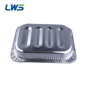 8011 Food Grade <strong>Disposable</strong> Rectangle Large Aluminum Foil Party Serving <strong>Turkey</strong> BBQ Food <strong>Roasting</strong> Grill Trays/<strong>Pans</strong>/Dishes - Product Image 3