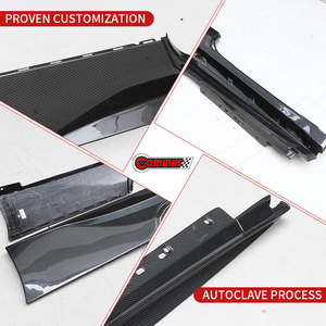 Good Reputation Dry Carbon Fiber OEM Style <b>Car</b> Auto Parts Side Skirt for Ferrari 458 - Product Image 2