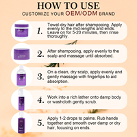 Crème lissante pour cheveux professionnelle de salon, crème de traitement capillaire à la kératine protéinée brésilienne biologique, étiquette personnalisée