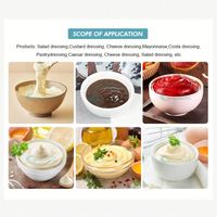 Mélangeur Homogénéisateur Sous Vide de Qualité Alimentaire CE GMP pour la Production de Sauces Tomate, Ketchup, Moutarde et Mayonnaise