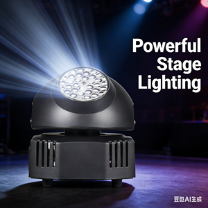 Lumière laser rotative en forme de champignon, contrôle DMX512, faisceau ciel étoilé rouge et bleu, indice de protection IP33, lumière du jour 6000K, corps en aluminium pour scène KTV - Product Image 1