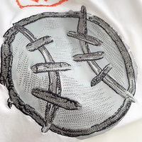 T-shirts brodés de haute qualité en gros pour hommes – T-shirts de luxe personnalisés avec broderie et impression – T-shirts vierges à broder