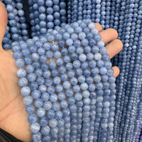 Fil de Perles de Pierres Fines Thérapeutiques Optimisées, Perles Volantes Authentiques pour la Fabrication de Bijoux DIY, Bracelets et Colliers