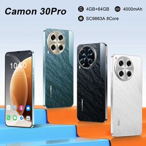 Teléfono Inteligente Android ZNNXECC Camon30Pro Económico y Popular, Pantalla de 6.6 Pulgadas, Ocho Núcleos, 4+64GB, Doble SIM, LTE, 90Hz, Batería de 4000mAh, de Fábrica - Product Image 2