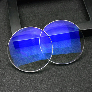 Lenti ottiche di fabbrica di vendita calda bianco 1.56 lenti a visione singola uv 420 blue cut lens HMC EMI - Product Image 3