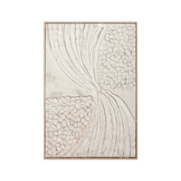 Homco Vente en gros Toile murale décorative Peinture murale moderne pour la décoration de la maison et du bureau Art mural abstrait Peint à la main avec des formes