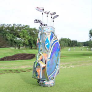 Bolsa de Golf de Diseño Nuevo, Bolsa de Transporte para Palos de Golf de TPU Colorida, Bolsa de Viaje Impermeable con Ruedas para Mujer - Product Image 6
