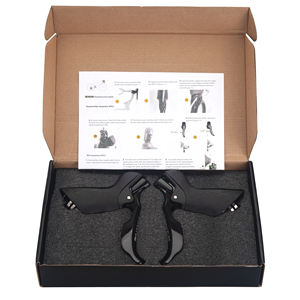 Palanca de freno de bicicleta de carretera SENSAH, palanca de cambios de aluminio 2x7/2x8/2x9/2x10/2x11, cambio de velocidad, desviador de bicicleta para <span class=keywords><strong>Shimano</strong></span> - Product Image 6