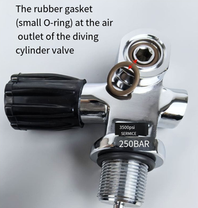 Joint d'étanchéité en caoutchouc durable pour valve de tête de <span class=keywords><strong>bouteille</strong></span> de <span class=keywords><strong>plongée</strong></span>, pour équipement de <span class=keywords><strong>plongée</strong></span> - Product Image 5