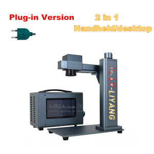 Macchina per Marcatura e Incisione Laser a Fibra Ottica 2 in 1, Incisore Laser a Fibra Portatile/da Tavolo, Potenza Opzionale 20W 30W 50W - Product Image 2
