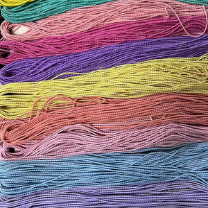 DIY DTY 40d Nylon Elástico Cuerda PARA EL Cabello Anillo PARA EL Cabello Hecho a Mano Engrosado Adulto Alta Elasticidad Pequeño Honey Bean 10.5n/<span class=keywords><strong>m</strong></span> - Product Image 3