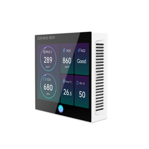 Fosensor giá hàng loạt OEM Wifi/RS485 đầu ra thời gian thực Phát hiện thông minh không khí trong nhà màn hình chất lượng cho AQI giám sát - Product Image 1