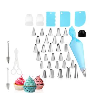 Boquillas para Decoración de Pasteles de Diferentes Formas, Acero Inoxidable 304, Puntas para Glaseado sin Costuras, Ecológicas, Certificadas por la CE, Aptas para Microondas - Product Image 1