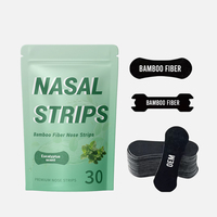 Bandes nasales respirantes et douces pour la peau à la menthe contre le ronflement, pour soulager la congestion nasale, avec logo personnalisé, vente en gros
