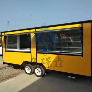 Belle remorque de restauration Bar à bière Vintage Snack Food Van Chariot à crème glacée Bar mobile Camion pour les événements - Product Image 1