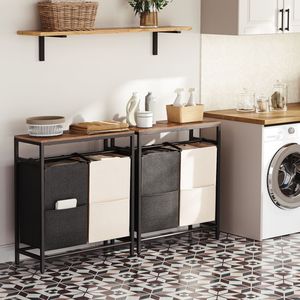 Hoopro Thương hiệu bán buôn giặt hampers SORTER giỏ cho quần áo bẩn rửa Giỏ-Nhắm mục tiêu cho bán buôn - Product Image 1