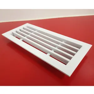 Verplaatsbare Kunststof Sleuf Diffuser Luchtkanaalgrill Met Hvac Luchtrooster En Airconditioner Ventilatieopeningen Voor Ventilatie