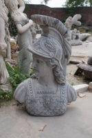 Statue de buste de tête en marbre blanc pour femme et homme, grandeur nature, classique et vintage, personnalisée, avec socle