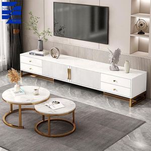 ตู้วางทีวีสไตล์เรียบง่ายตู้วางทีวีตู้วางทีวีไม้เฟอร์นิเจอร์ห้องนั่งเล่น - Product Image 2