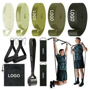 Private Label Pull up Assist <b>Bands</b> 5 Levels Natural Latex <b>Exercise</b> <b>Bands</b> for Home Gym - Product Image 1