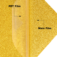 Vinyle thermocollant 3D Puff Glitter HTV Easy Weed en rouleaux pour projets textiles, vêtements et t-shirts