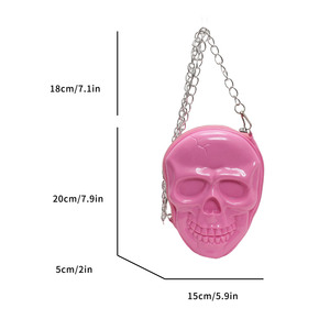 2025 bolsos <span class=keywords><strong>de</strong></span> marca para <span class=keywords><strong>mujer</strong></span>, bolsos <span class=keywords><strong>de</strong></span> moda <span class=keywords><strong>de</strong></span> lujo para <span class=keywords><strong>mujer</strong></span>, bolso <span class=keywords><strong>de</strong></span> oficina con calavera <span class=keywords><strong>de</strong></span> broma <span class=keywords><strong>De</strong></span> Halloween para <span class=keywords><strong>mujer</strong></span> con solapa <span class=keywords><strong>de</strong></span> cierre suave - Product Image 6