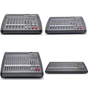 Thinuna sistema de endereços público PMX-H, profissional de áudio 12 canais com mixer estéreo para festa dj e palco