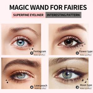 Crayon Eyeliner Liquide Double Pointe Imperméable Séchage Rapide Longue Tenue Minéral à Tampon - Product Image 4