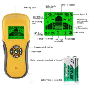 6-trong-1 <span class=keywords><strong>Stud</strong></span> Detector chùm finders cho các trung tâm và cạnh của gỗ AC dây kim loại đinh tán <span class=keywords><strong>joist</strong></span> ống, <span class=keywords><strong>Stud</strong></span> Finder tường máy quét - Product Image 3
