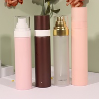 Nouvelle arrivée 100ml PET Fine Mist Spray Bottle Foggy Cosmetic Make-up Fixer avec capuchon sans poussière pour l'emballage des soins de la peau