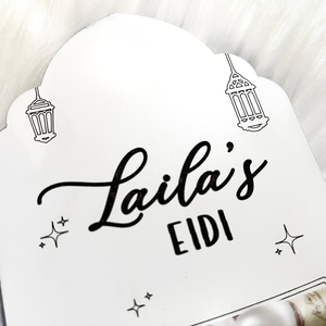 Porte-monnaie en papier kraft personnalisé pour carte Eid Mubarak, portefeuille <span class=keywords><strong>d</strong></span>'affaires, enveloppe avec logo et impression personnalisés - Product Image 3