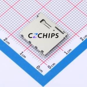 HYCW02-MSD18-130B SD Card / Memory Card Connector SMD Connector Self-Return Type MicroSD Card (TF Card) Card Holder With - Product Image 1