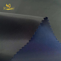RTS 190 couleurs en stock 86gsm 68D*120D 52% polyester 48% viscose Tissus en sergé léger pour garçons et filles Doublure unie