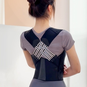 Sıcak satış ayarlanabilir Scoliosis geri erkekler kadınlar için Brace oturan destek kemeri duruş düzeltici - Product Image 1