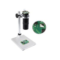Roarkit Téléobjectif industriel à zoom HD de haute qualité 8-50mm de distance focale monture C compatible avec la caméra Raspberry Pi HQ