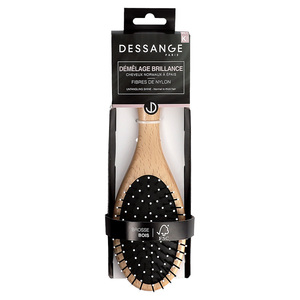 Cepillo de Madera con Certificación FSC para Desenredar y Dar Brillo al Cabello Normal a Grueso, Desenredado Profundo, Cuidado Profesional, Comodidad para el Cuero Cabelludo - Product Image 5