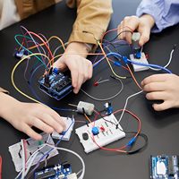 Kit de fils pour carte de développement PCB, 140 pièces/560 pièces/840 pièces, boîte de fils émaillés pour composants électroniques, bricolage