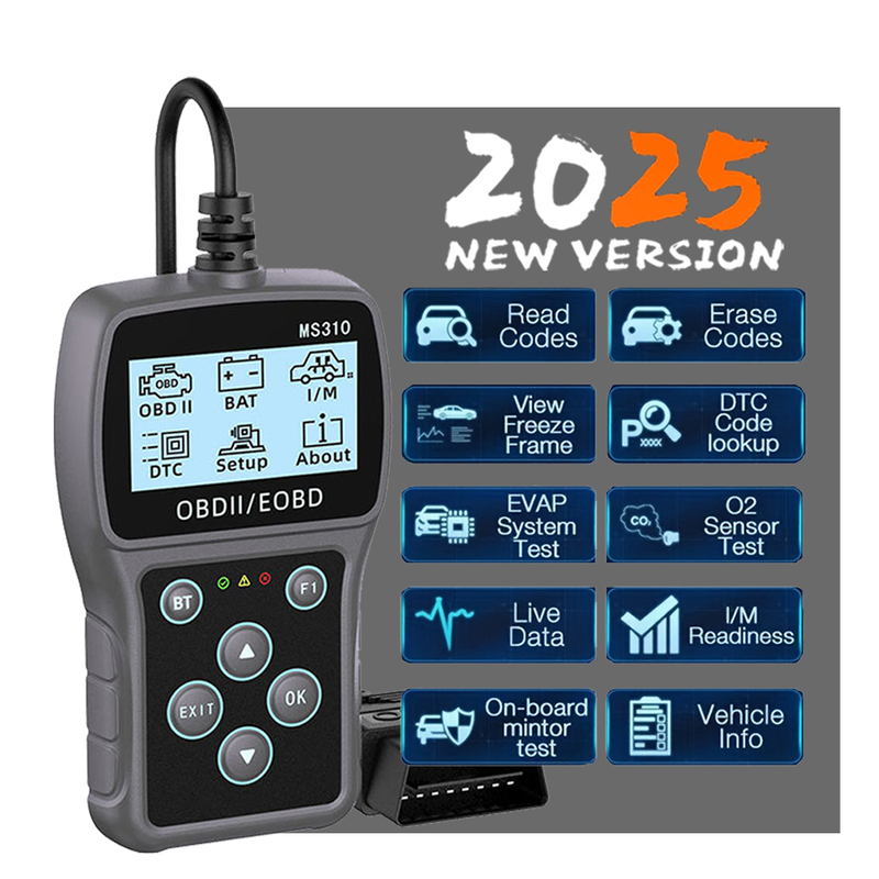 Car OBD2 Scanner Code Reader Engine
